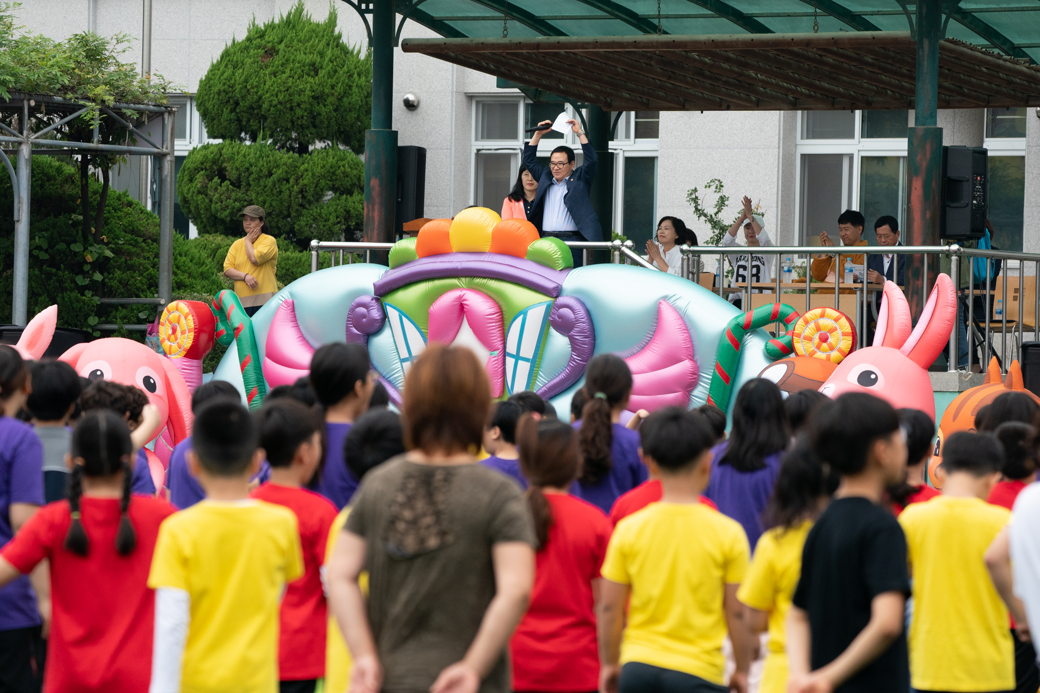 인천안남초등학교 가울축제 한마당 사진