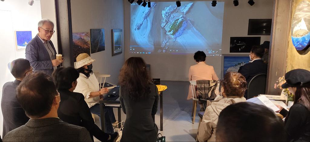 백령‧대청 국가지질공원 지질명소 동영상 시연 사진