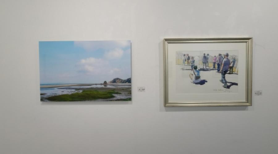 백령‧대청 국가지질공원 지질명소 전시작품 사진1