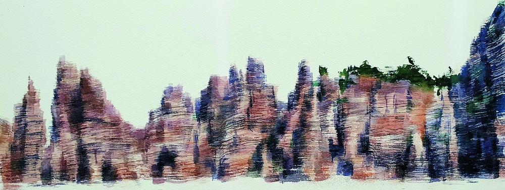 백령‧대청 국가지질공원 지질명소 전시작품 사진6