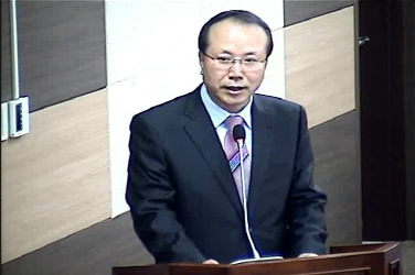 김진영 정무부시장 내정자 인사간담회 사진