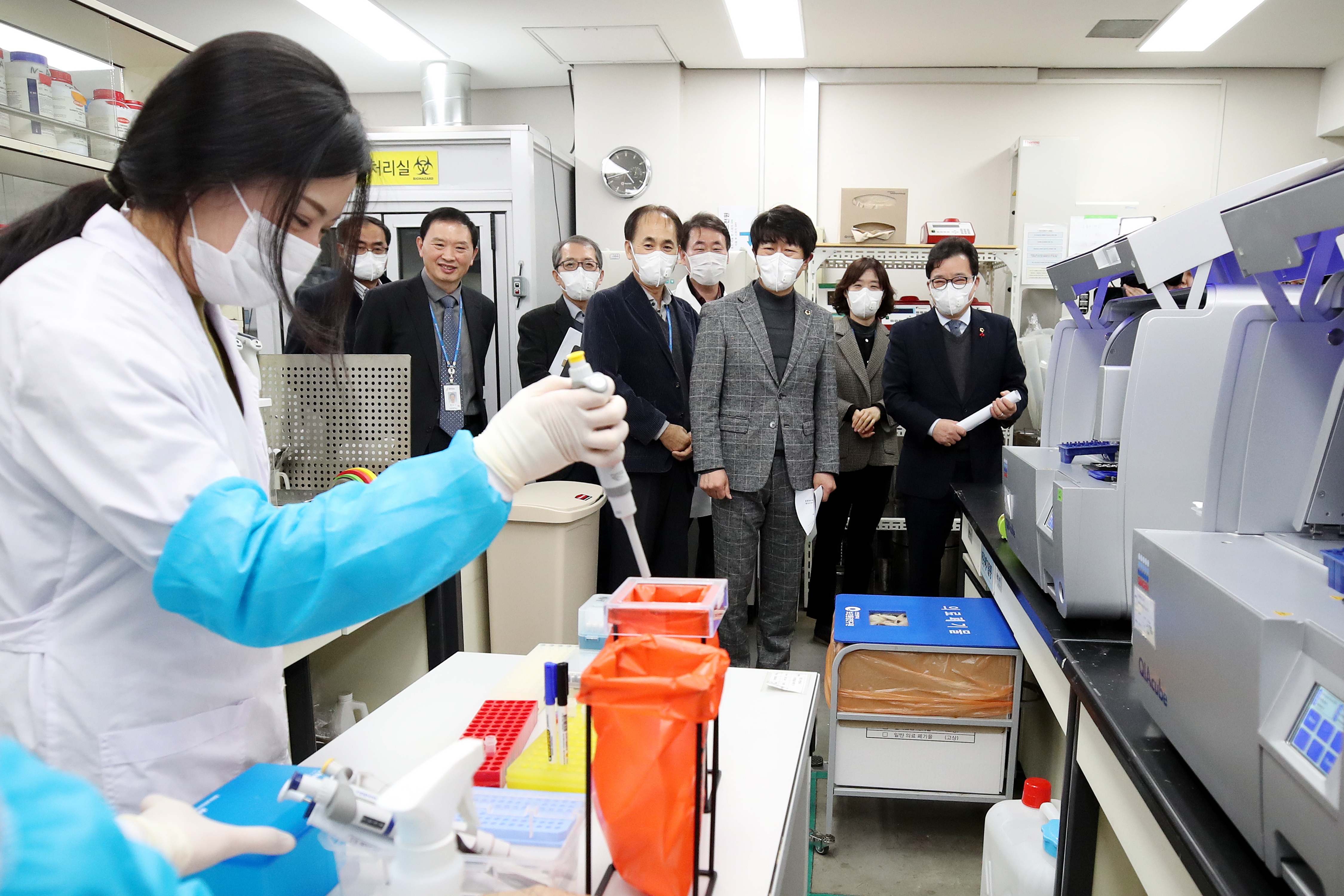 인천광역시의회 문화복지위원회 보건환경연구원 현장방문 이미지 2