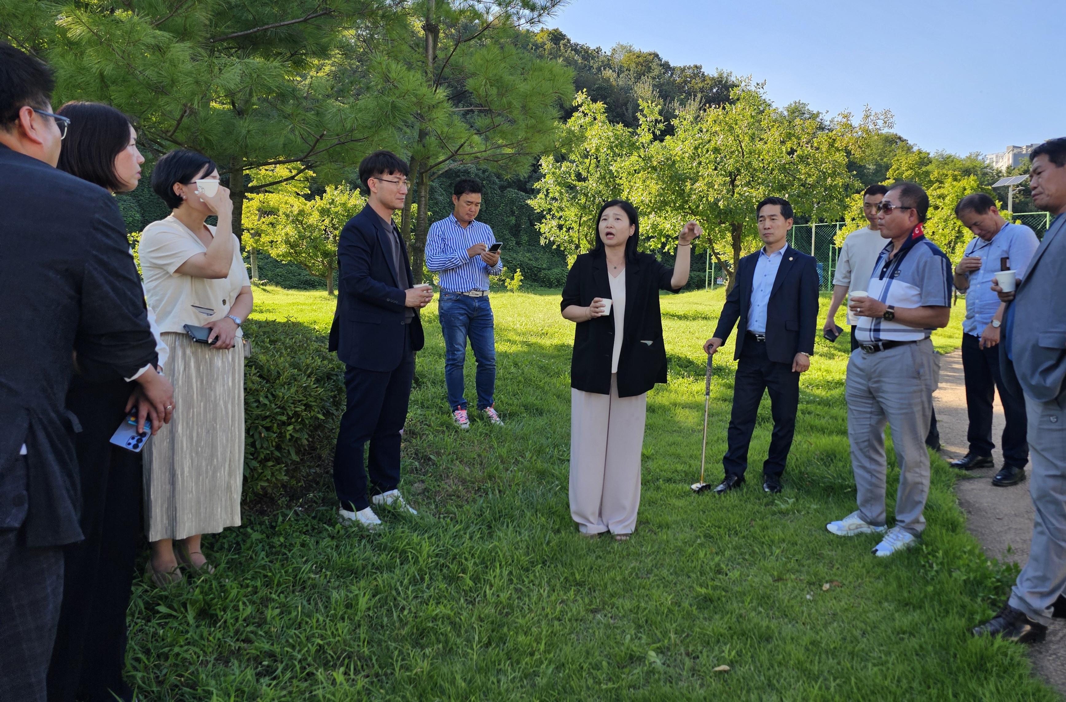 인천시의회 유경희 위원장, 파크골프장 확충 방안 논의 이미지 2