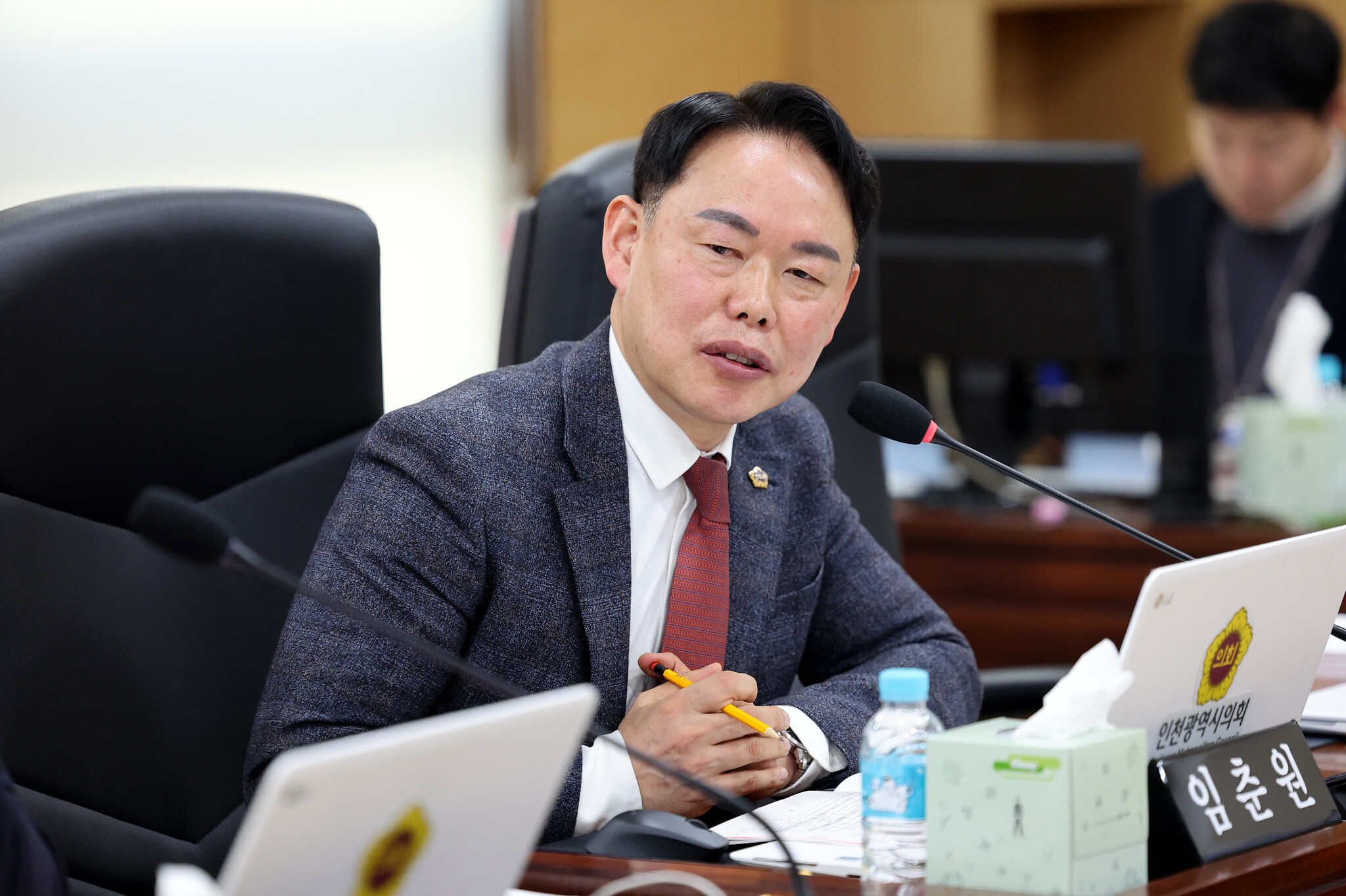 인천시의회 임춘원 의원, 송도하수처리시설 입찰 문제 제기 이미지 2