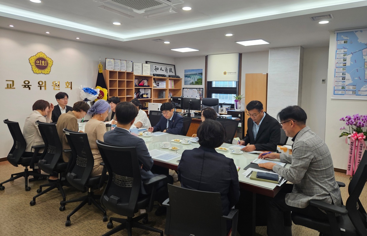 인천시의회 교육위, 쿠팡 화재 관련 학교임시주거시설 지원 대책 청취 이미지 3