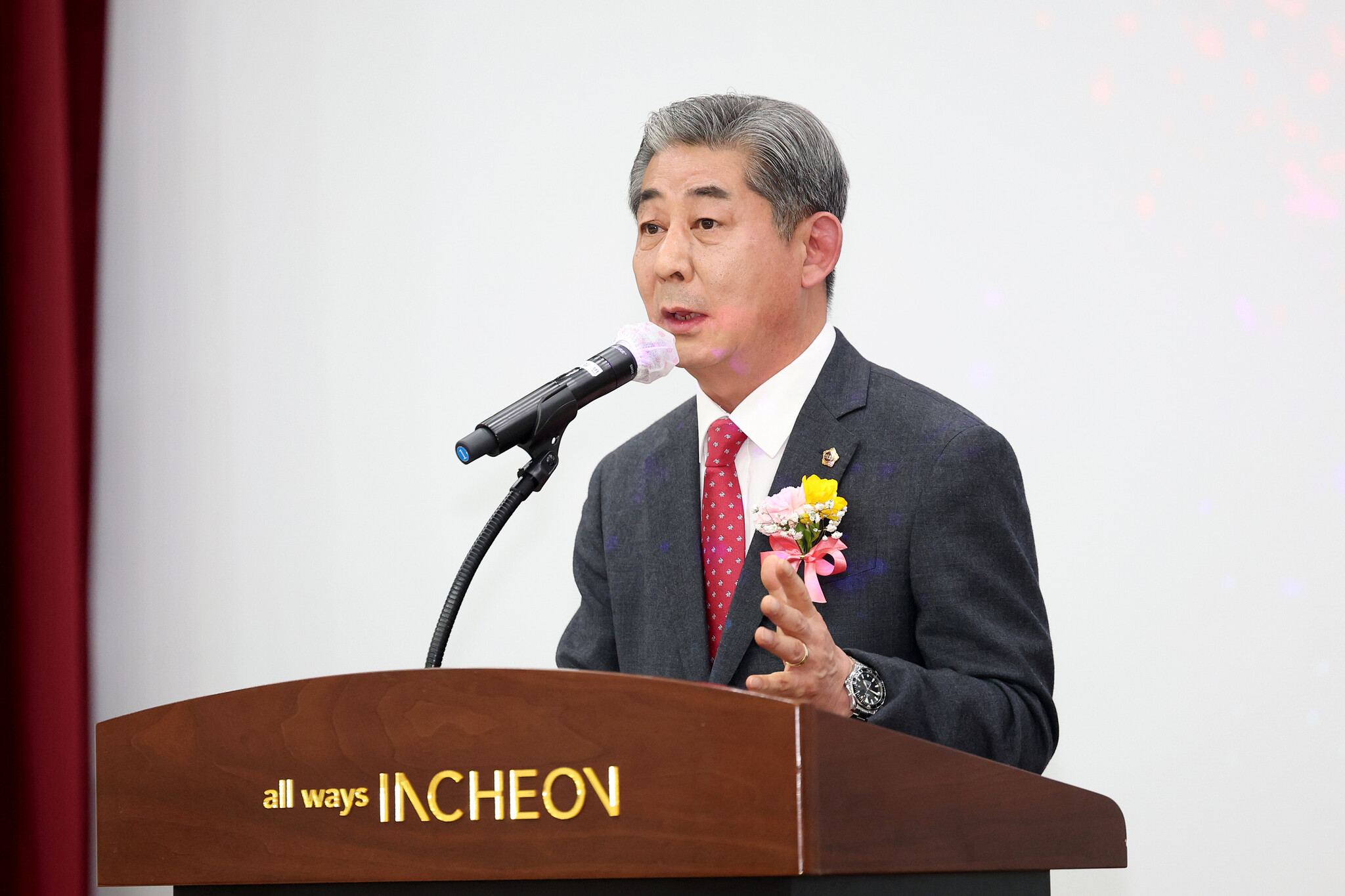 인천시의회 정해권 의장, 주민자치연합회장 이･취임식 참석 이미지 3