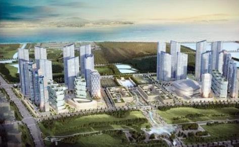 G-CITY 프로젝트는 청라 국제업무지구 조감도