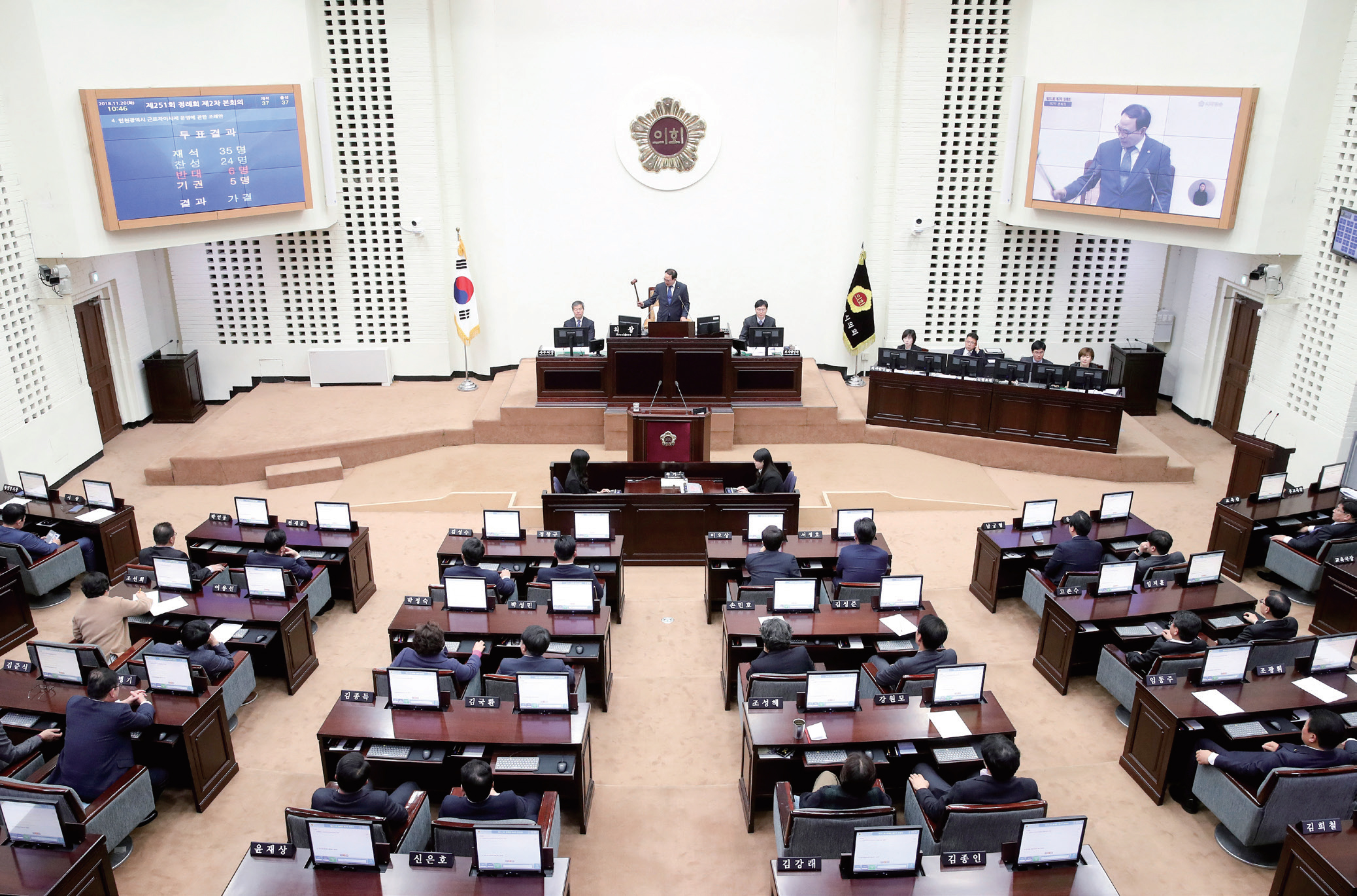 인천시의회 예산안