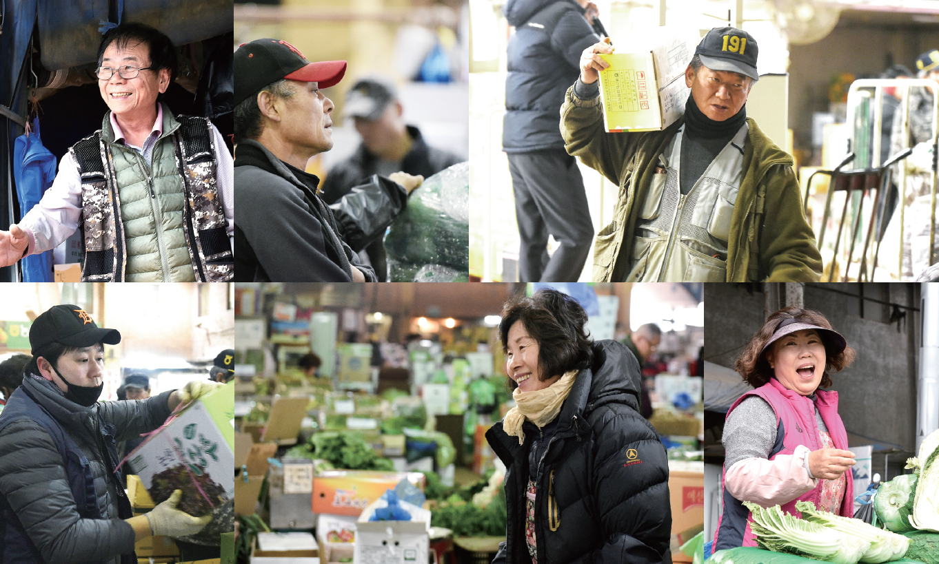 구월농축산물도매시장 상인사진