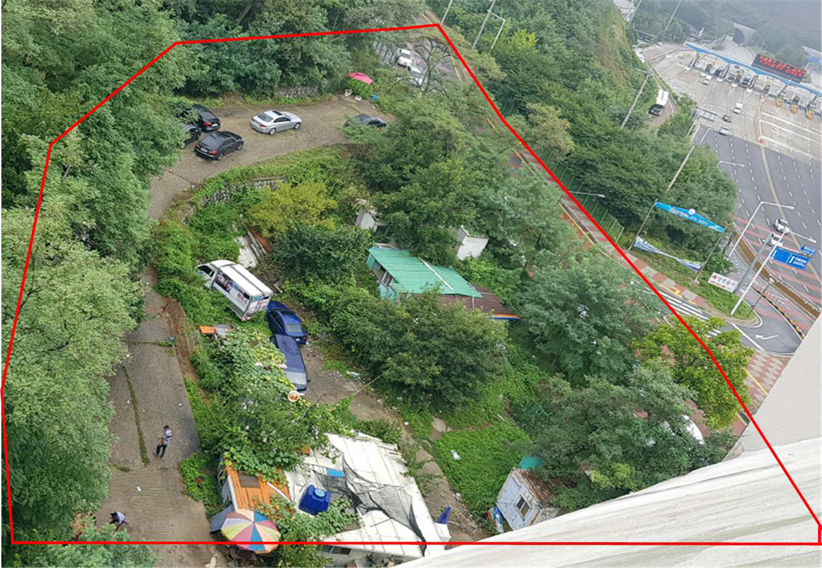 새말소공원 조성 개요 사진