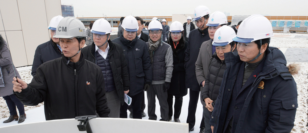 구월농산물도매시장 이전 건립사업 현장점검