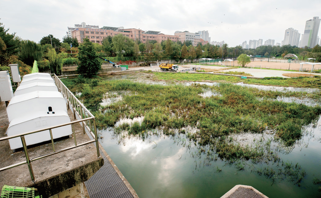 원도심과 환경개선의 장으로 다시 태어날 삼산유수지