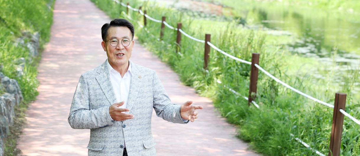 굴포천에 나와 있는 김종득 의원