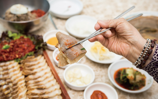 동해막국수 대표 메뉴