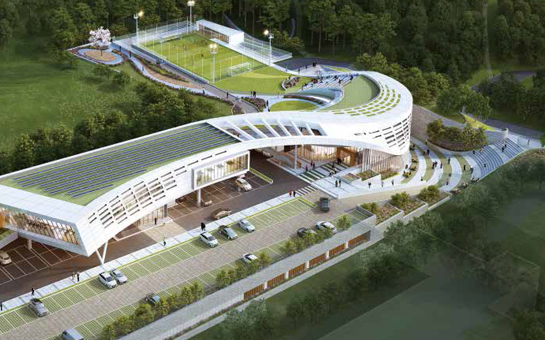 부평남부체육센터 조감도