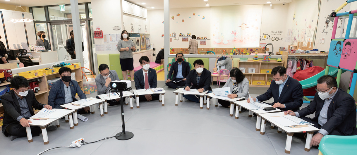 아이사랑꿈터 남동구 1호점, 인천아동보호전문기관 방문