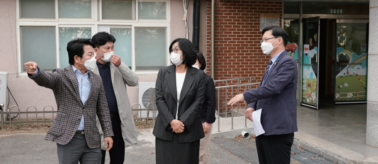 덕적도 도서지역 교육현장 방문