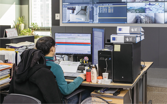 계양구 CCTV 통합 관제센터