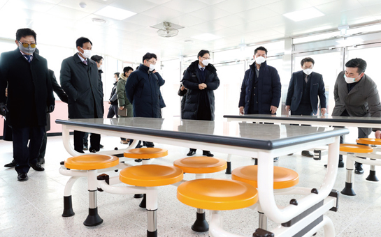 3월 개교한 학교 현장방문