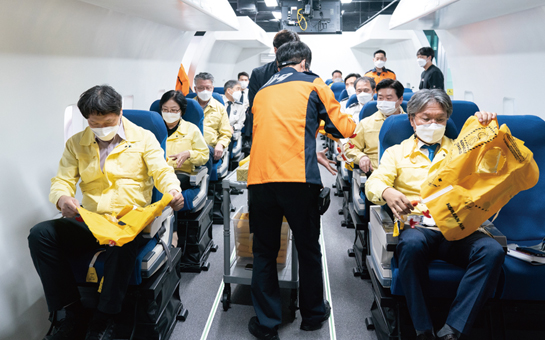 10월 개관한 인천국민안전체험관 시설을 점검하였습니다.