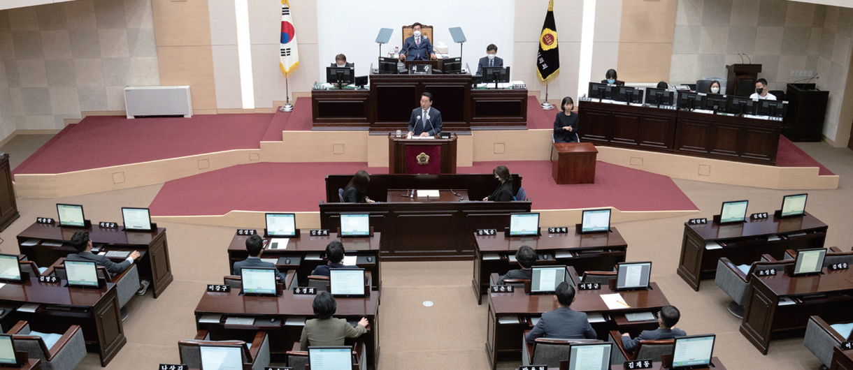 제8대 인천광역시의회 마지막 시정질문 이미지