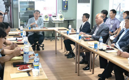 만수하수처리장 현장방문 사진 1