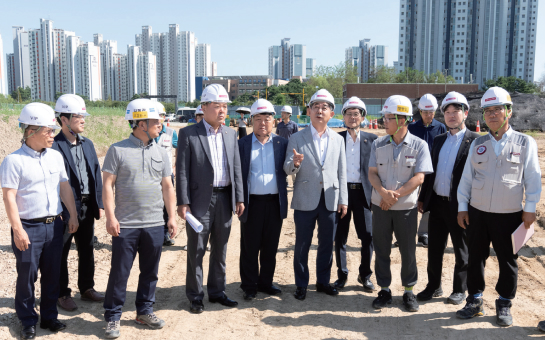 만수하수처리장 현장방문 사진 2