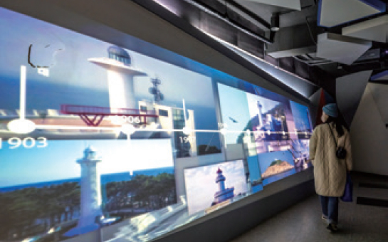 플팔미도 등대 내부 사진