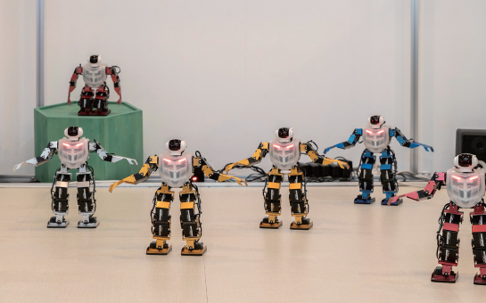 로봇 체험관 사진