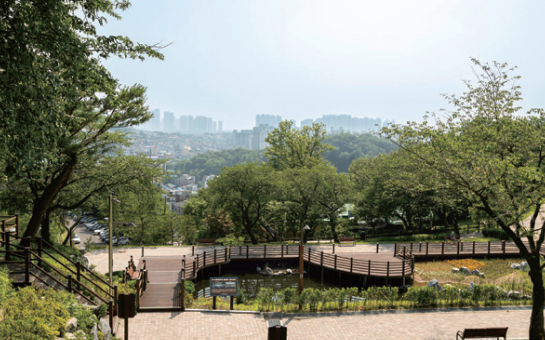 청솔공원 전경 사진