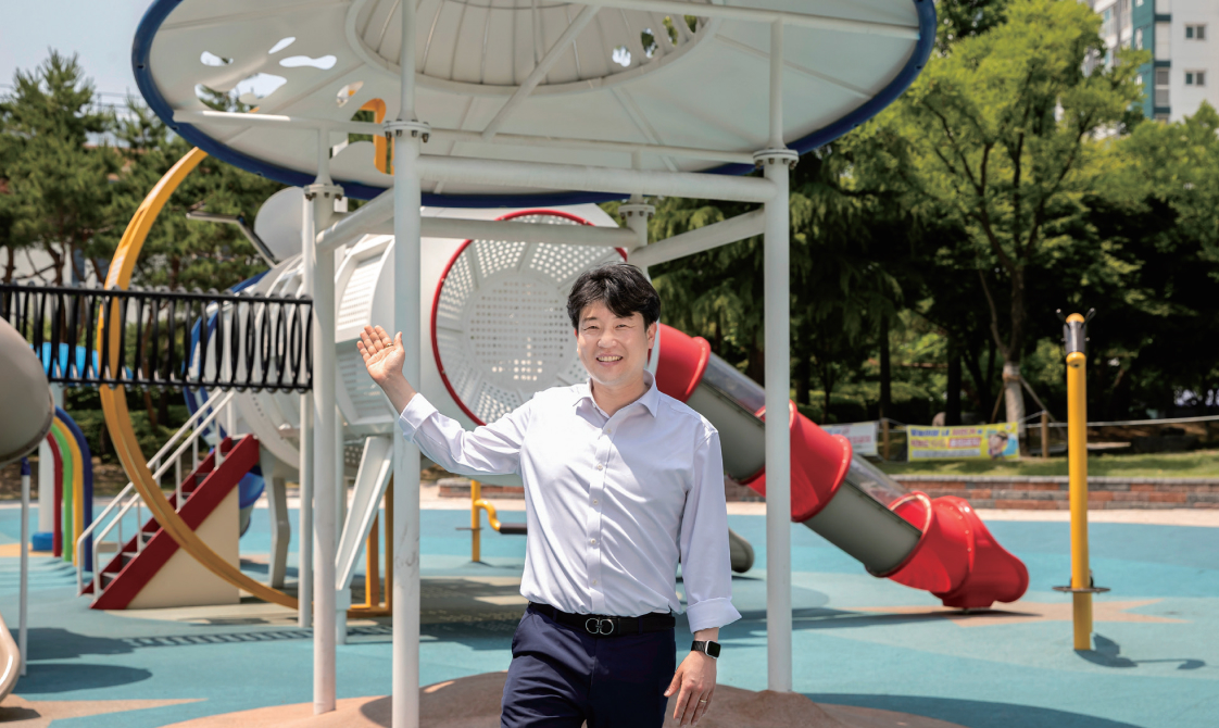 오조산근린공원 물놀이장 사진