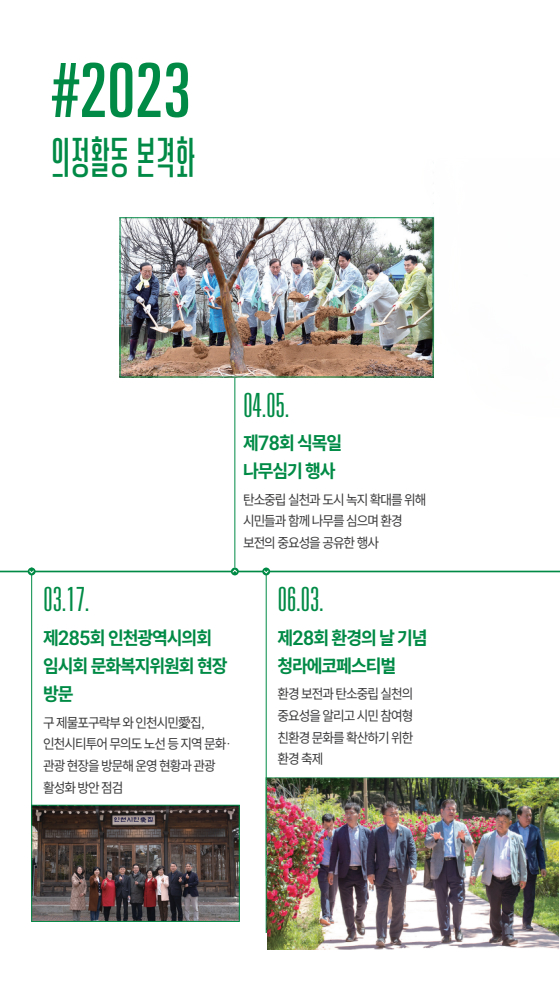 제9대 인천광역시의회 4년의 성과