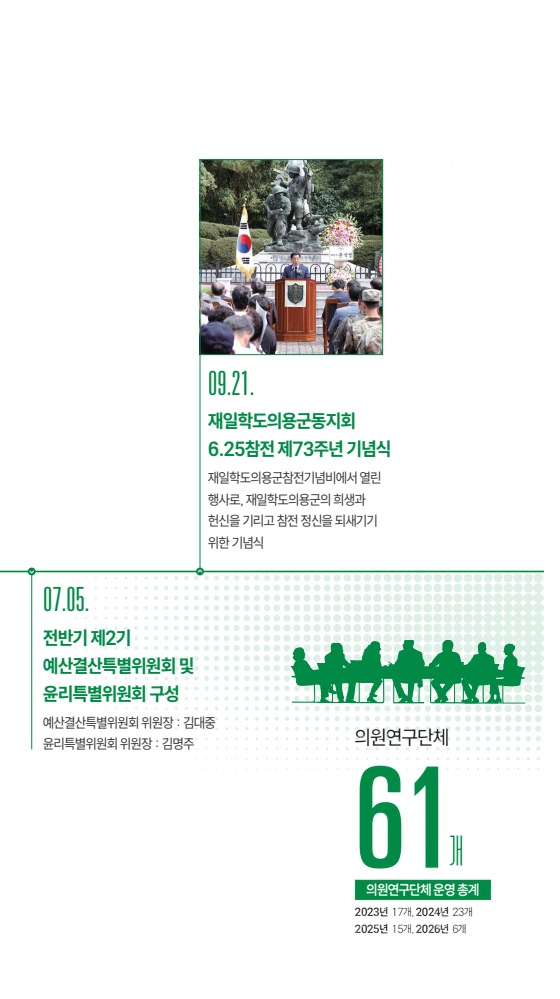 제9대 인천광역시의회 4년의 성과