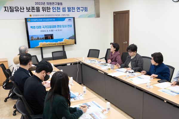 지질유산 보존을 위한 인천 섬 발전 연구회 간담회 대표 이미지